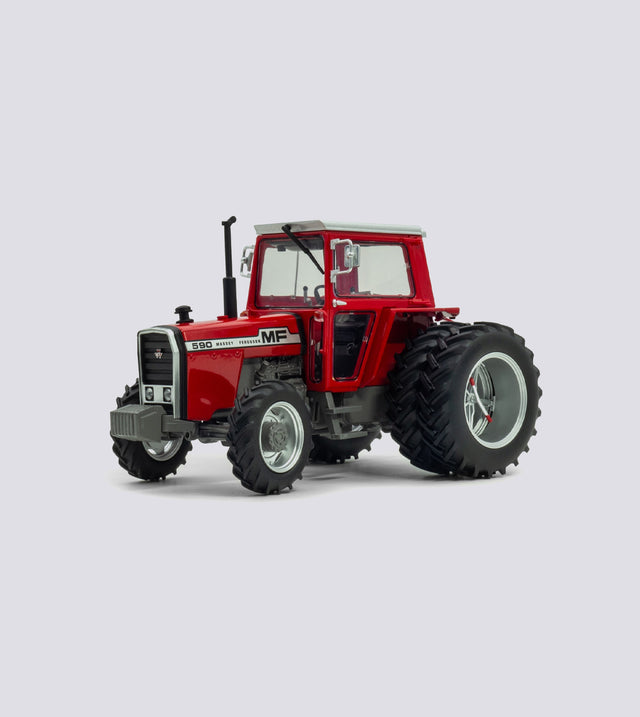 Massey Ferguson 590 2WD Doppelreifen Rote Kabine (1:32)